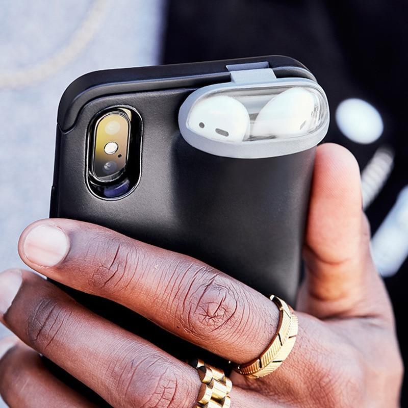 *Brand Name* Phone Case With Airpods Holder